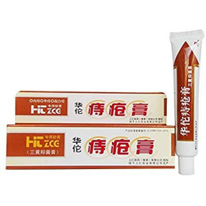 Китайская мускусная мазь при геморрое с турмалином HUATUO PILES CREAM