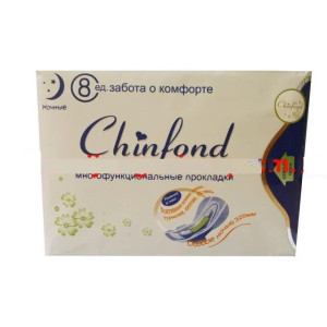 Прокладки турмалиновые анионовые Chinfond (ночные)- упаковка