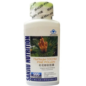 Капсулы Пыльца Сосны 999 Три девятки Sanjiu Nutrition