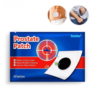 Турмалиновый Урологический пластырь от простатита Prostatic Patch Вековой Восток (6 шт.)