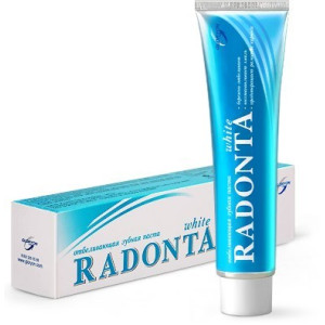 Отбеливающая зубная паста «Radonta White»