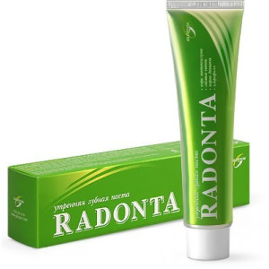 Утренняя зубная паста «Radonta»