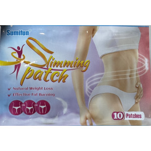 Турмалиновый пластырь для снижения веса и коррекции фигуры Slimming Patch 10шт