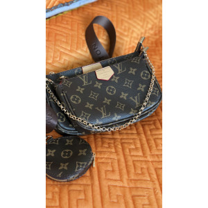 СУМКА LOUIS VUITTON MULTI POCHETTE женская брендовая сумка LV